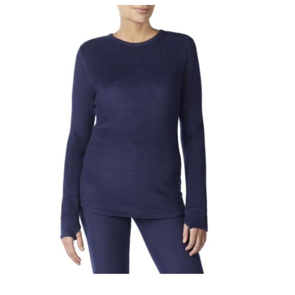 Woman warm fleece long sleeve